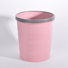 Garbage Bin Dust Bin Plastic Storage Bucket Home Office Kitchen Bathroom Waste Bin Plastic Round Trash Can