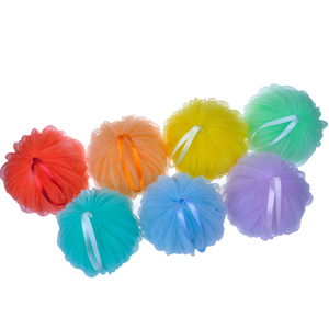 Adult Baby Body Scrubber Exfoliating Shower Puff Mesh Pouf Bath Sponge TJ160