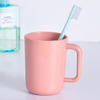 Modern Popular Cups for Mouthwash BPA Free Milk Mug Blue Plastic Mugs with Handle
